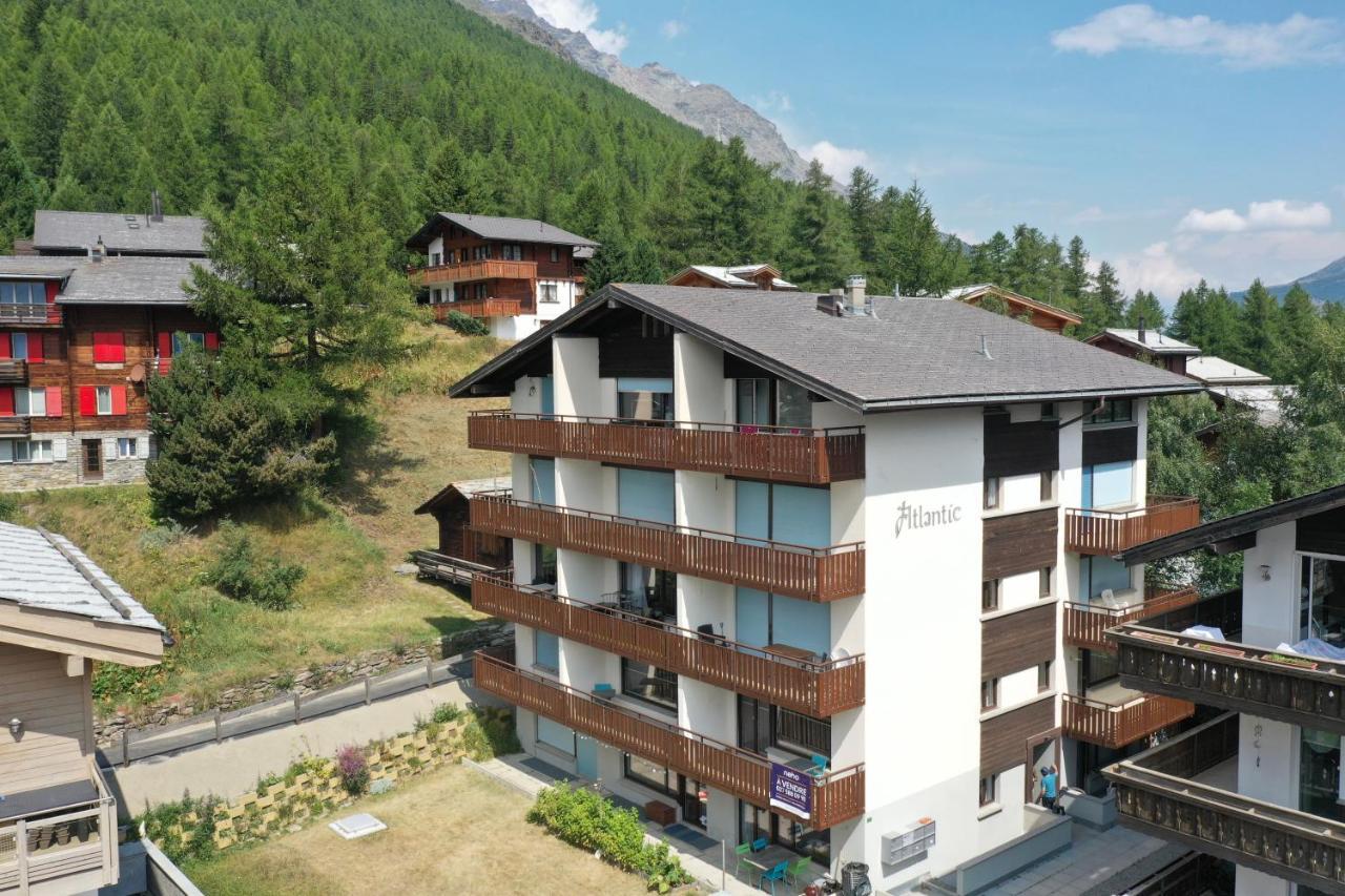 Ferienwohnung Classy Studio In Saas-Fee Alps Switzerland Exterior foto